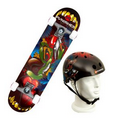 Punisher Ranger Skateboard/helmet combo pack